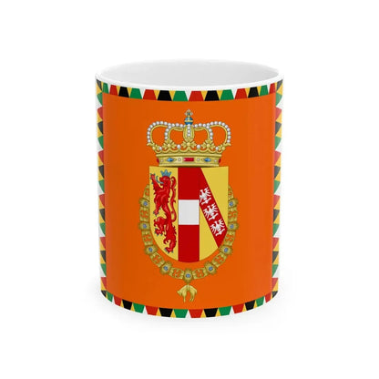 Imperial Standard of an Archduke of Austria 1915-1918 (Austria) White Coffee Mug 11oz - Go Mug Yourself