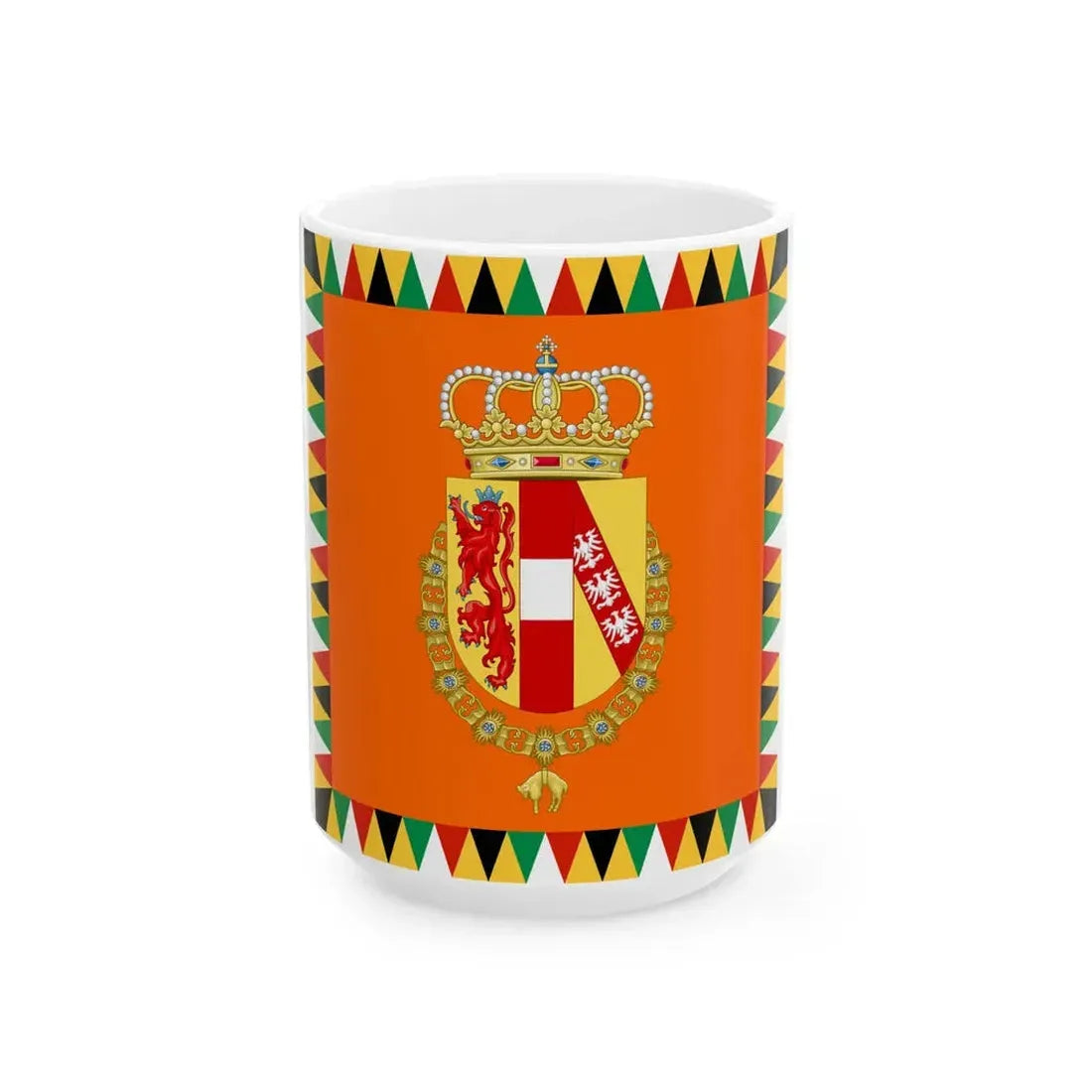 Imperial Standard of an Archduke of Austria 1915-1918 (Austria) White Coffee Mug 15oz - Go Mug Yourself