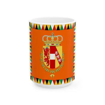Imperial Standard of an Archduke of Austria 1915-1918 (Austria) White Coffee Mug 15oz - Go Mug Yourself