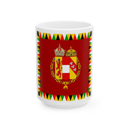 Imperial Standard of Austria-Hungary 1915-1918 (Austria) White Coffee Mug-15oz-Go Mug Yourself