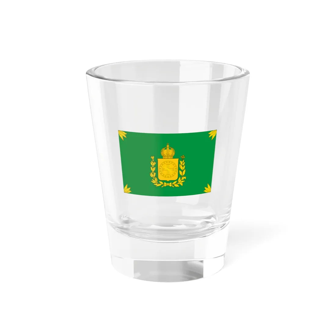 Imperial Standard of Brazil 1822-1853 (Brazil) Shot Glass 1.5oz 1.5oz - Go Mug Yourself