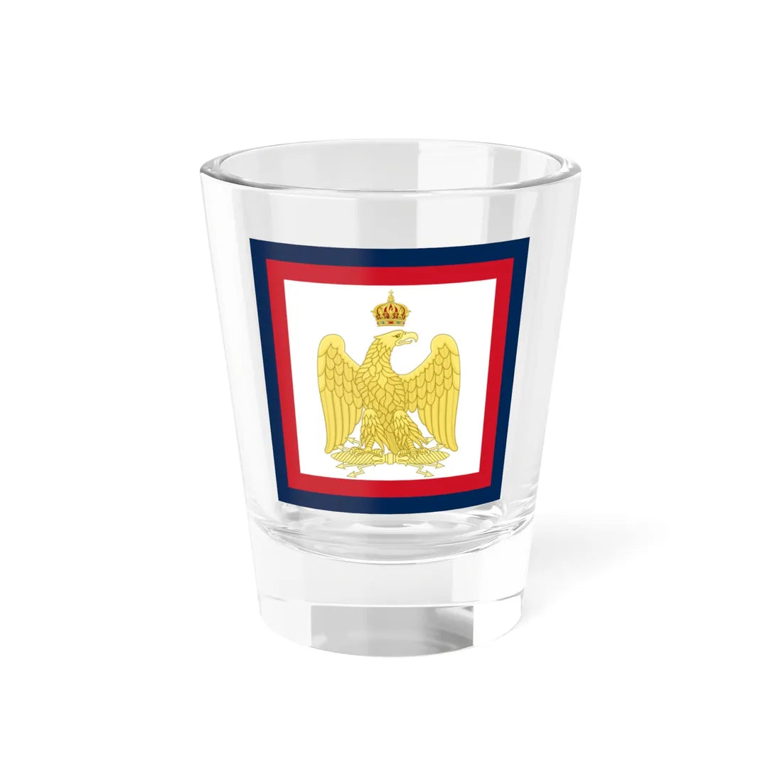 Imperial Standard of Napoleon I (France) Shot Glass 1.5oz 1.5oz - Go Mug Yourself