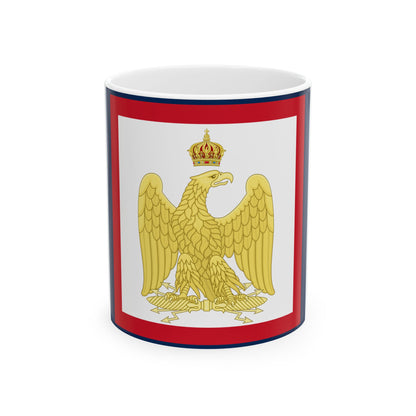Imperial Standard of Napoleon I (France) White Coffee Mug-11oz-Go Mug Yourself