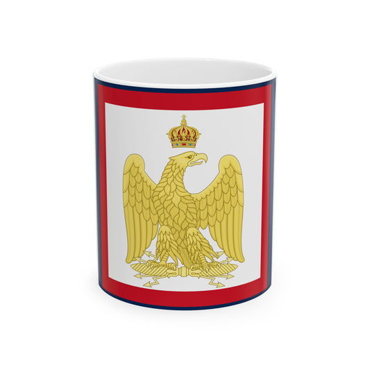 Imperial Standard of Napoleon I (France) White Coffee Mug-11oz-Go Mug Yourself