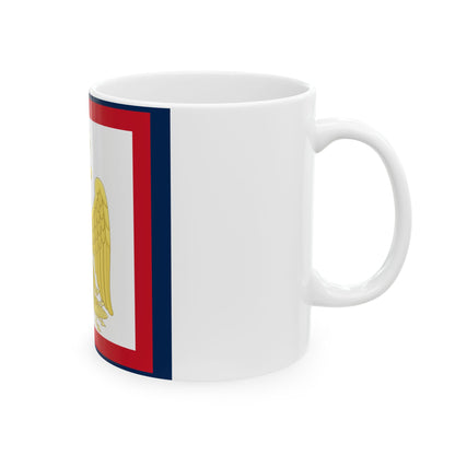 Imperial Standard of Napoleon I (France) White Coffee Mug-Go Mug Yourself