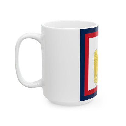 Imperial Standard of Napoleon I (France) White Coffee Mug-Go Mug Yourself