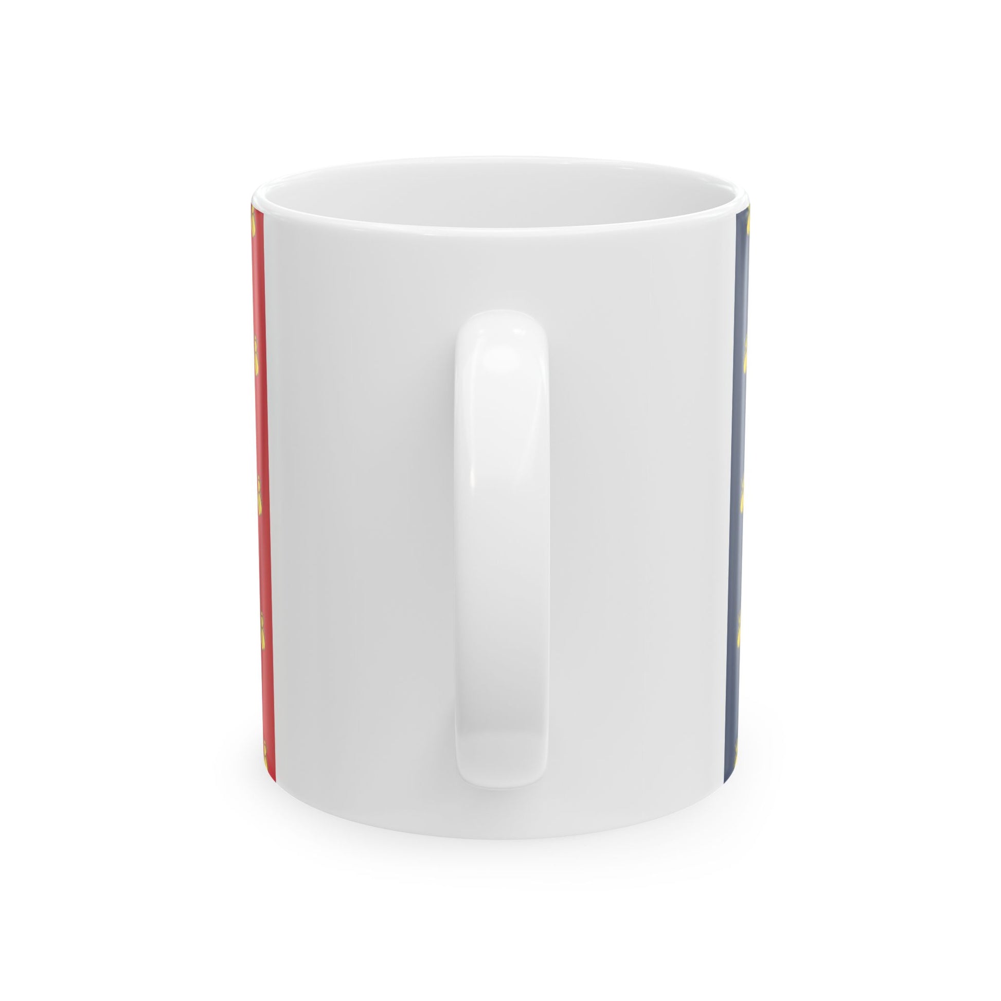 Imperial Standard of Napoleon III (France) White Coffee Mug-Go Mug Yourself