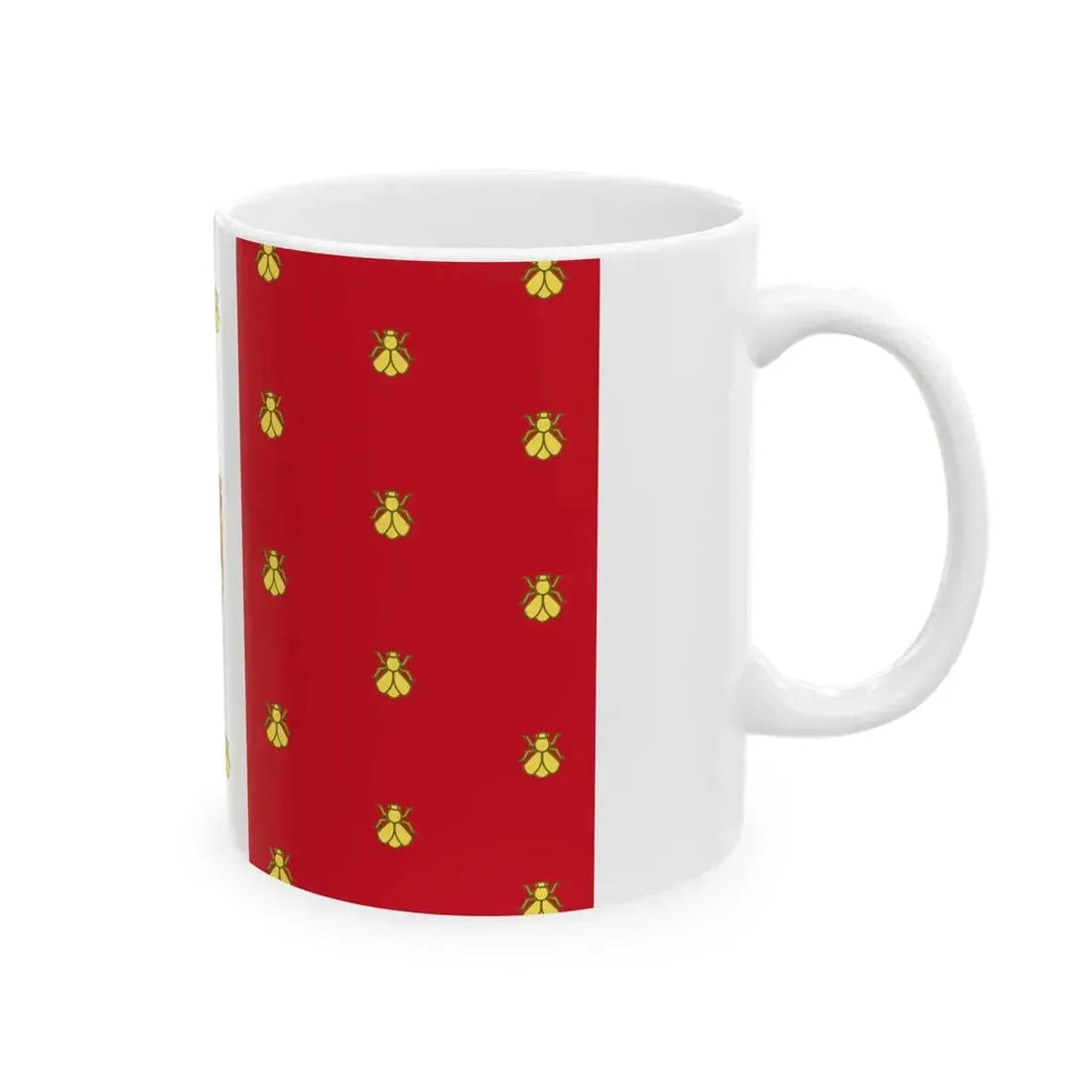Imperial Standard of Napoleon III (France) White Coffee Mug - Go Mug Yourself