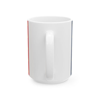 Imperial Standard of Napoleon III (France) White Coffee Mug-Go Mug Yourself