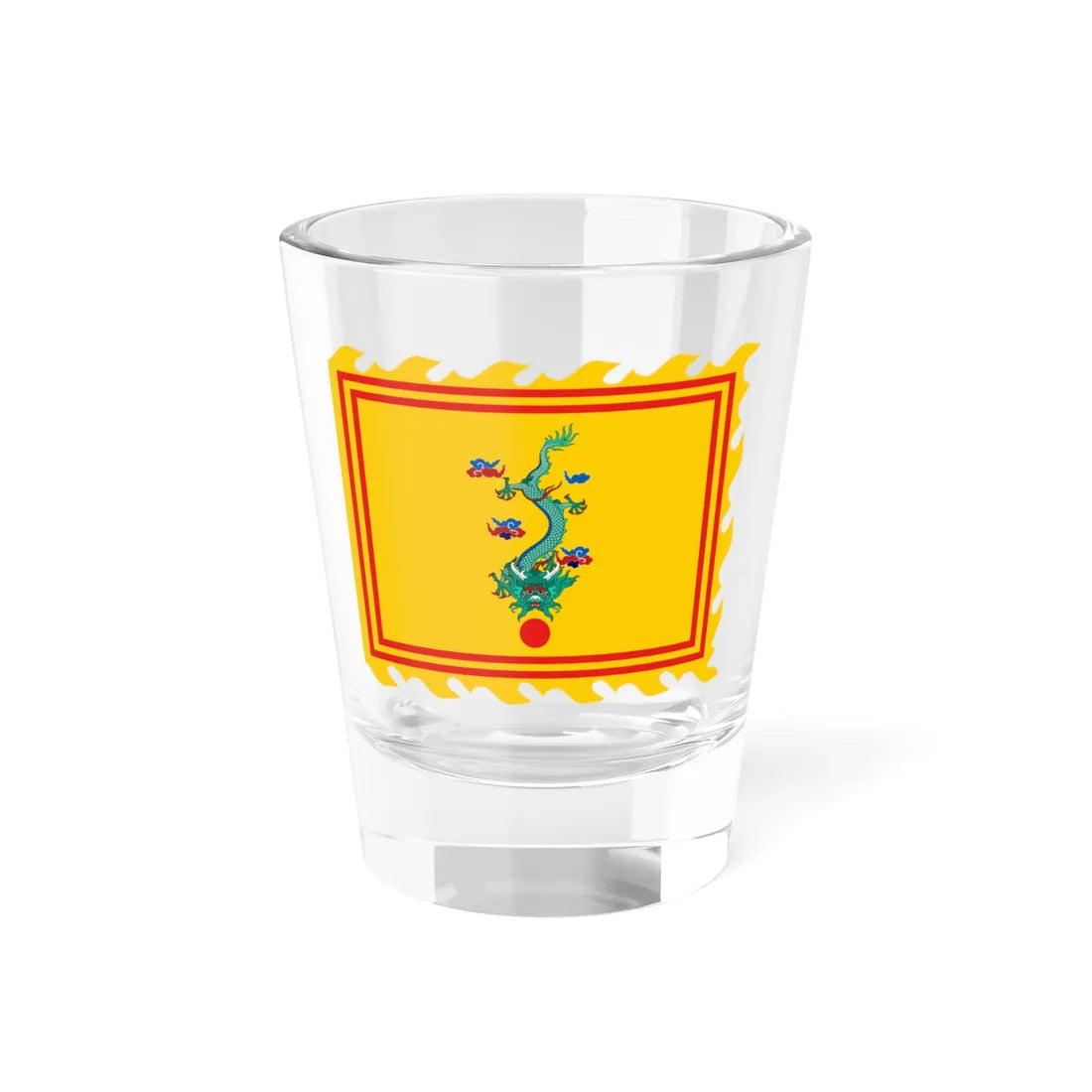 Imperial Standard of Nguyen Dynasty1 (Cambodia) Shot Glass 1.5oz 1.5oz - Go Mug Yourself