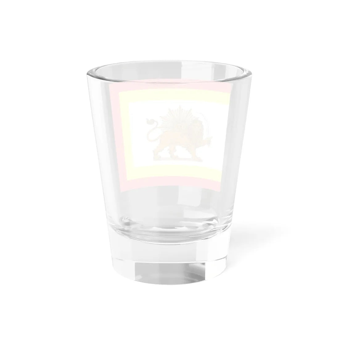 Imperial Standard of Persia 1906-1910 (Iran) Shot Glass 1.5oz - Go Mug Yourself
