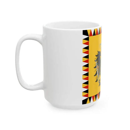 Imperial Standard of the Austrian Empire 1815-1866 (Austria) White Coffee Mug - Go Mug Yourself