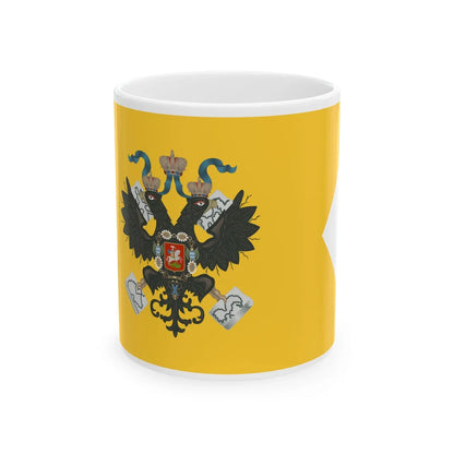 Imperial Standard of the Empress of Russia (Estonia) White Coffee Mug 11oz - Go Mug Yourself