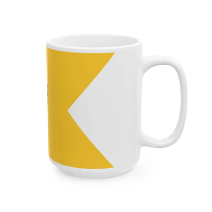 Imperial Standard of the Empress of Russia (Estonia) White Coffee Mug - Go Mug Yourself