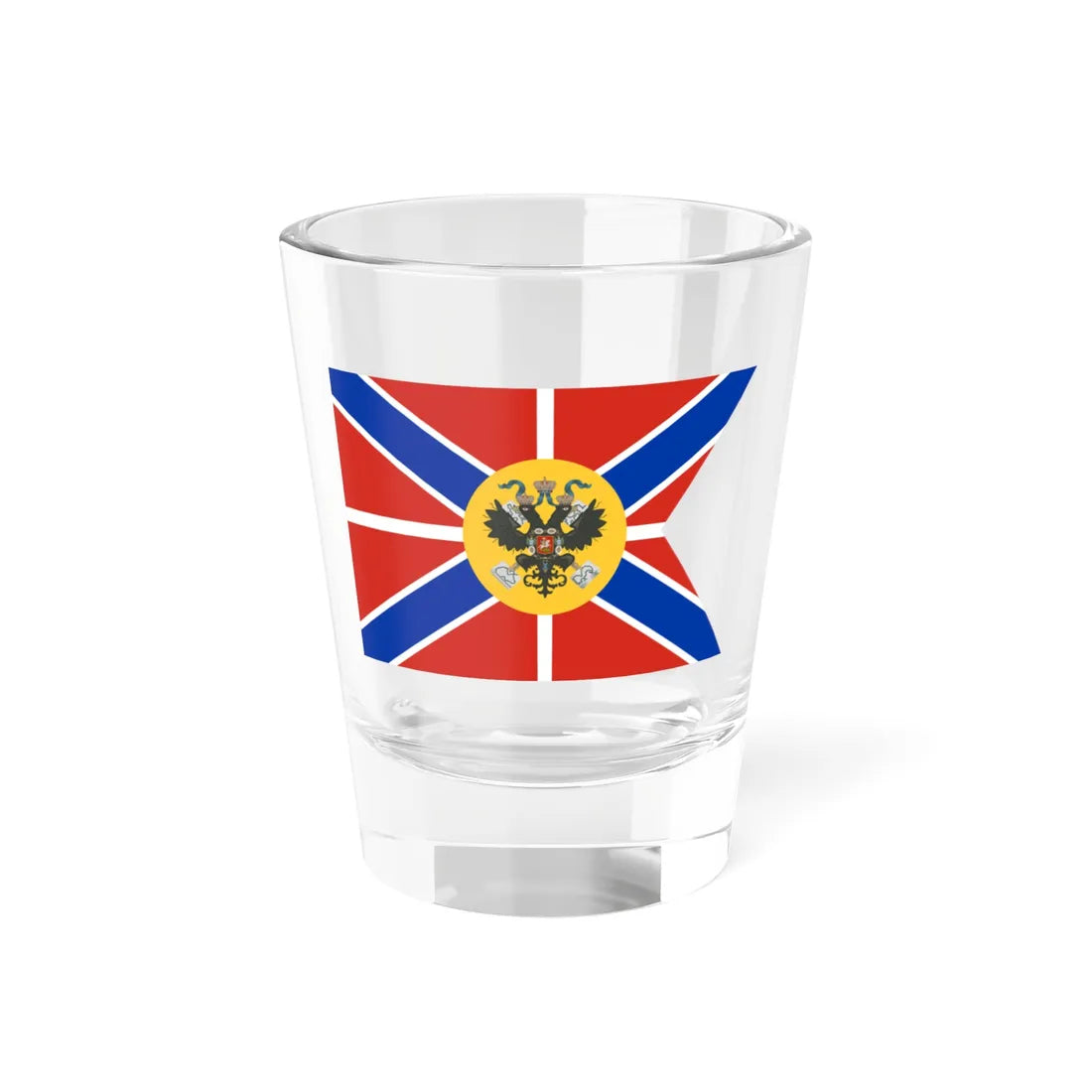Imperial Standard of the Grand Duchess of Russia (Estonia) Shot Glass 1.5oz 1.5oz - Go Mug Yourself