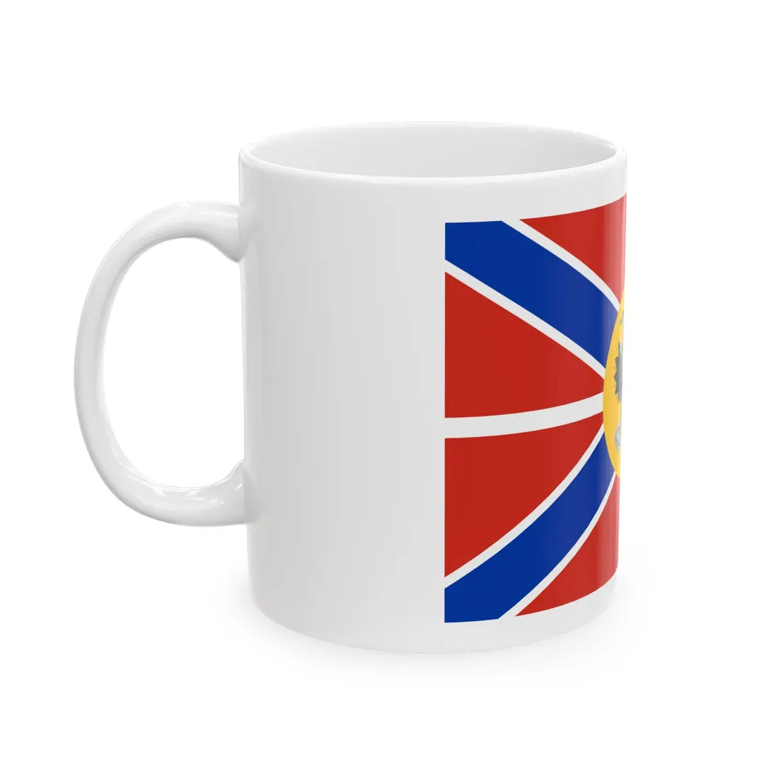 Imperial Standard of the Grand Duchess of Russia (Estonia) White Coffee Mug - Go Mug Yourself
