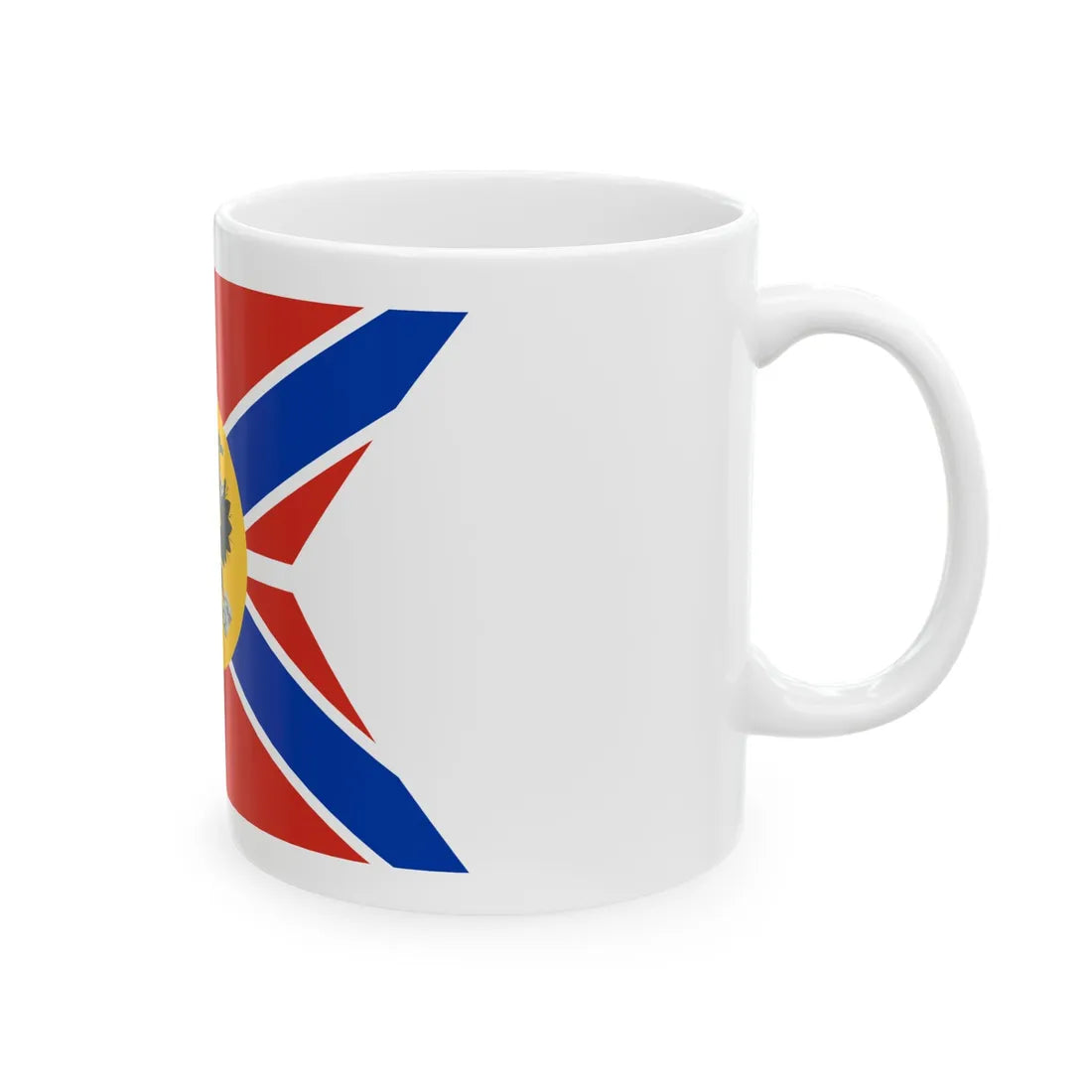 Imperial Standard of the Grand Duchess of Russia (Estonia) White Coffee Mug - Go Mug Yourself