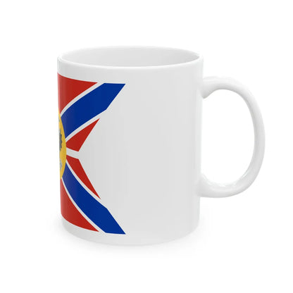 Imperial Standard of the Grand Duchess of Russia (Estonia) White Coffee Mug - Go Mug Yourself