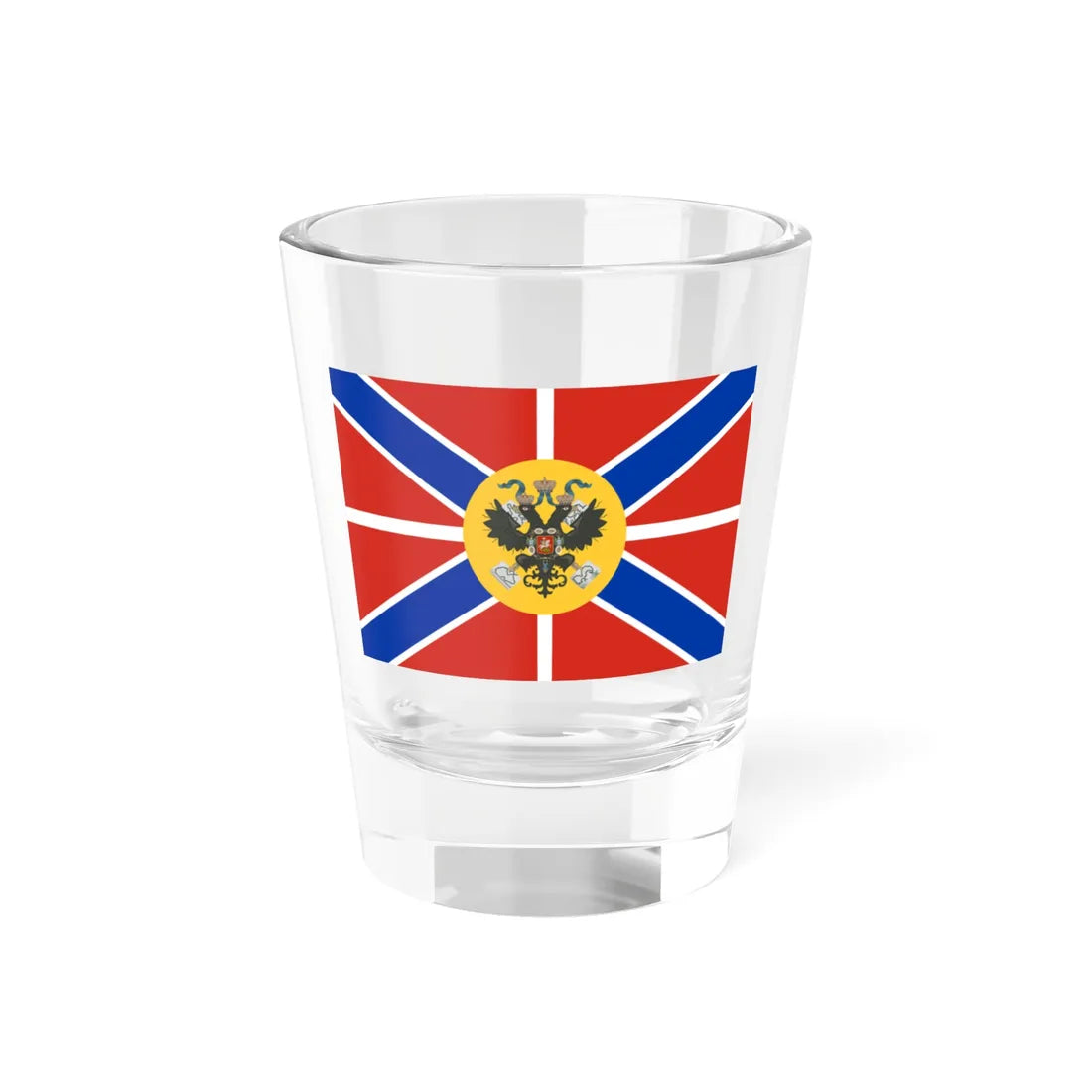 Imperial Standard of the Grand Duke of Russia (Estonia) Shot Glass 1.5oz 1.5oz - Go Mug Yourself