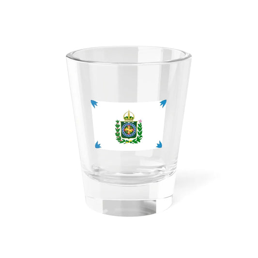 Imperial Standard of the Prince Imperial of Brazil (Brazil) Shot Glass 1.5oz 1.5oz - Go Mug Yourself