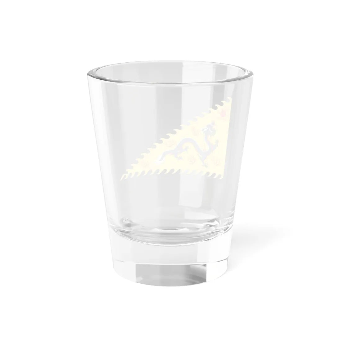 Imperial standard of the Qing Emperor (China) Shot Glass 1.5oz - Go Mug Yourself