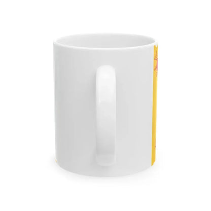 Imperial standard of the Qing Emperor (China) White Coffee Mug - Go Mug Yourself
