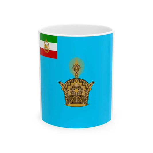 Imperial Standard of the Shah of Persia1926-71 (Iran) White Coffee Mug 11oz - Go Mug Yourself