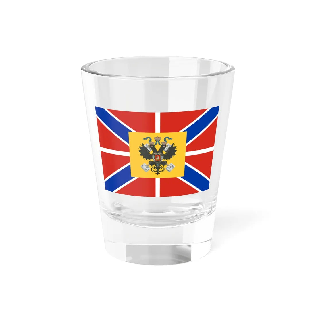 Imperial Standard of the Tsesarevich of Russia (Estonia) Shot Glass 1.5oz 1.5oz - Go Mug Yourself