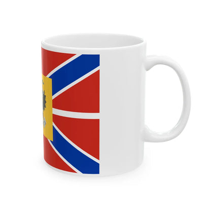 Imperial Standard of the Tsesarevich of Russia (Estonia) White Coffee Mug - Go Mug Yourself