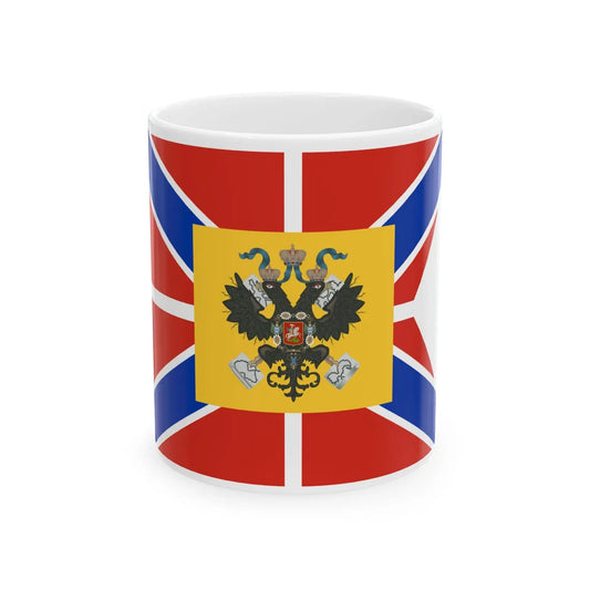 Imperial Standard of the Tsesarevna of Russia (Russia) White Coffee Mug 11oz - Go Mug Yourself