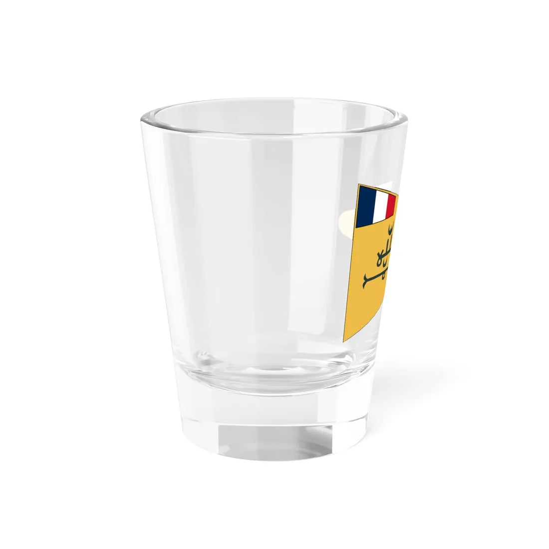 Improved Flag of the Imamate of Futa Djallon 1896-1912 (Gambia) Shot Glass 1.5oz - Go Mug Yourself