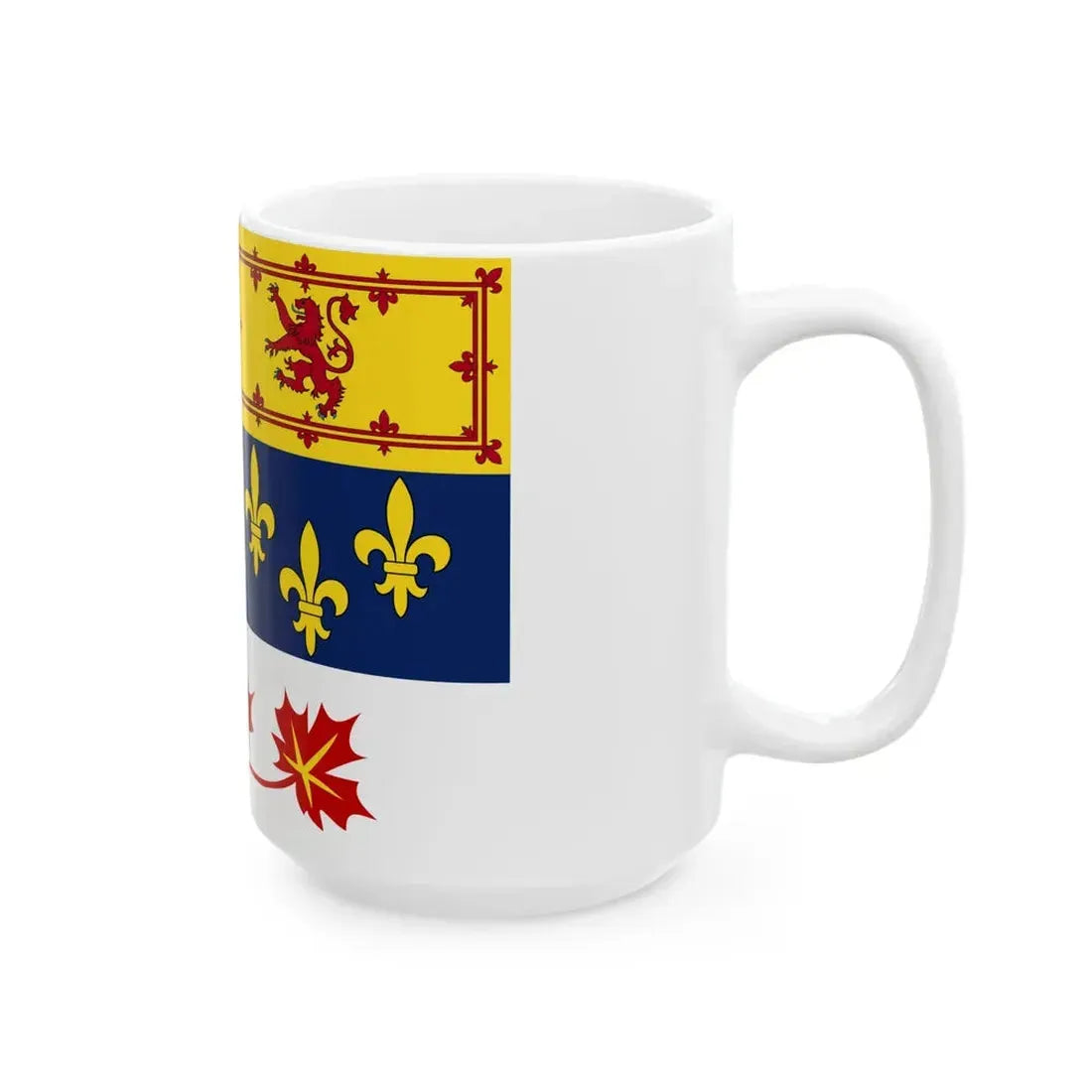 Improved Royal Standard of Canada (Canada) White Coffee Mug - Go Mug Yourself