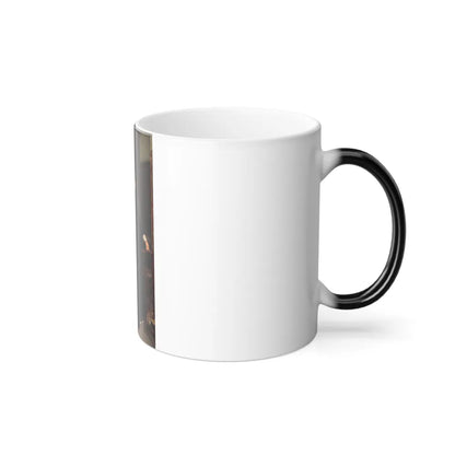 in-church-james-tissot - Color Changing Mug 11oz - Go Mug Yourself