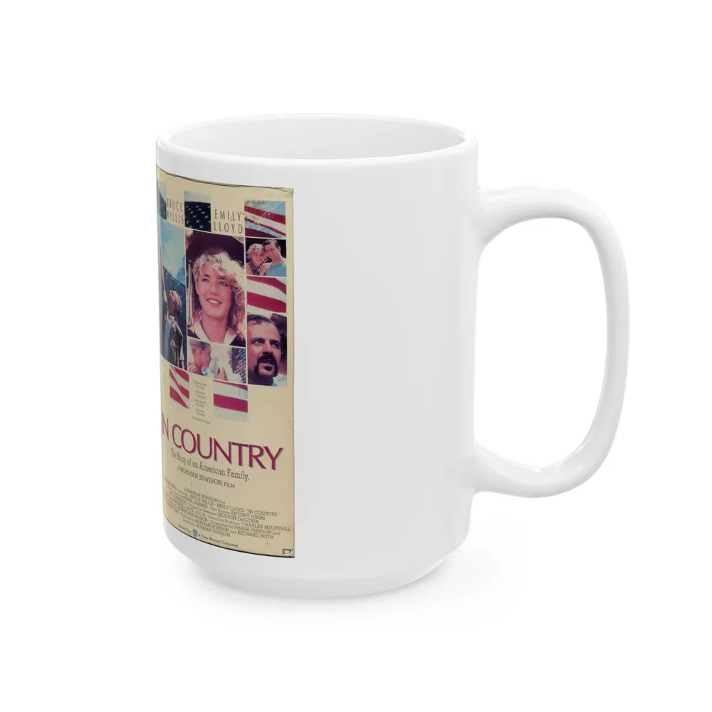 IN COUNTRY (VHS COVER) - White Coffee Mug-Go Mug Yourself