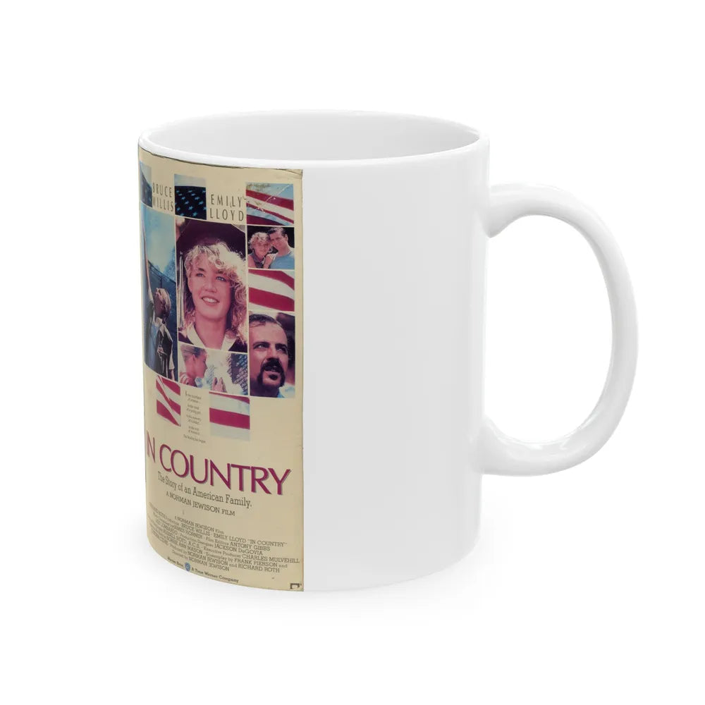 IN COUNTRY (VHS COVER) - White Coffee Mug-Go Mug Yourself