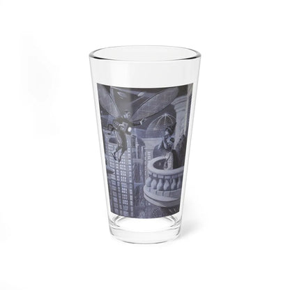 In Futuro, Life magazine, 1901 - Pint Glass 16oz-16oz-Go Mug Yourself