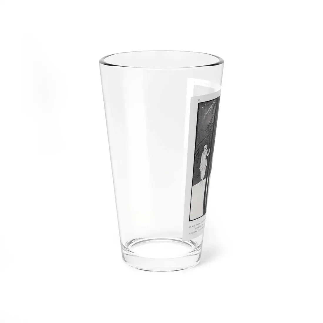 In Gay Mood and Festive ..., Harper's Bazaar, December 1920 - Pint Glass 16oz - Go Mug Yourself