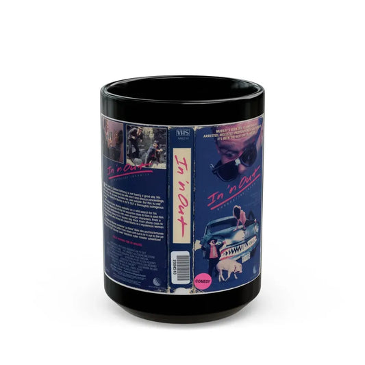 IN N OUT (VHS COVER) - Black Coffee Mug 15oz - Go Mug Yourself