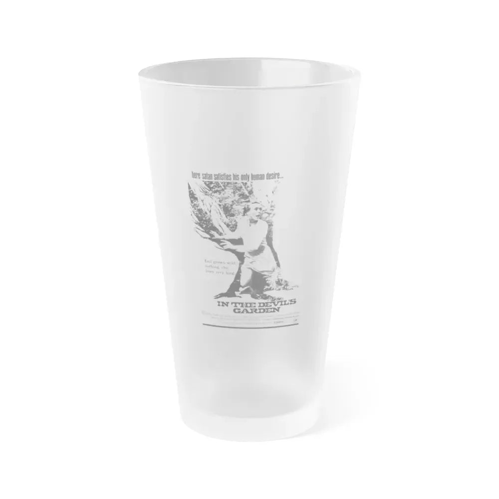 IN THE DEVIL'S GARDEN 1971 Movie Poster - Frosted Pint Glass 16oz 16oz Frosted - Go Mug Yourself