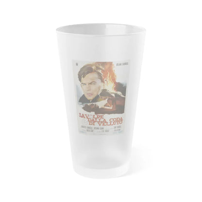 IN THE EYE OF THE HURRICANE 1971 Movie Poster - Frosted Pint Glass 16oz-16oz-Frosted-Go Mug Yourself