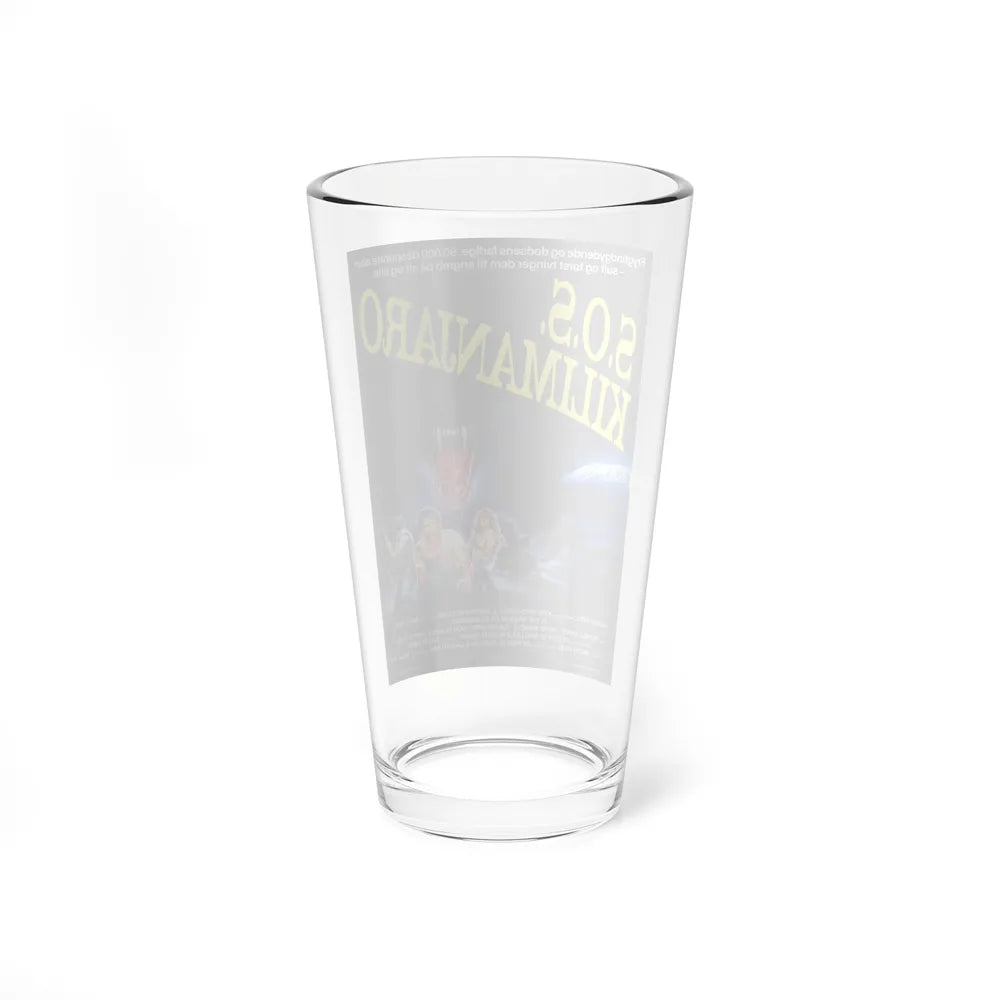 IN THE SHADOW OF KILIMANJARO (DANISH) 1985 Movie Poster - Pint Glass 16oz-Go Mug Yourself