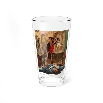 In the sudden light,..., Woman's Day, July 1958 - Pint Glass 16oz 16oz - Go Mug Yourself