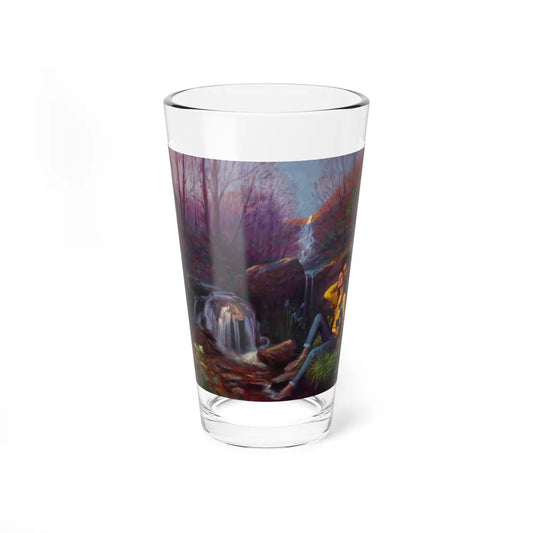 In the Wilderness, paperback cover - Pint Glass 16oz-16oz-Go Mug Yourself