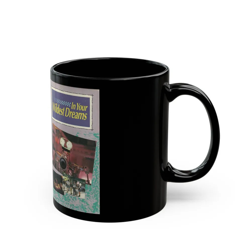 IN YOUR WILDEST DREAMS (VHS COVER) - Black Coffee Mug-Go Mug Yourself