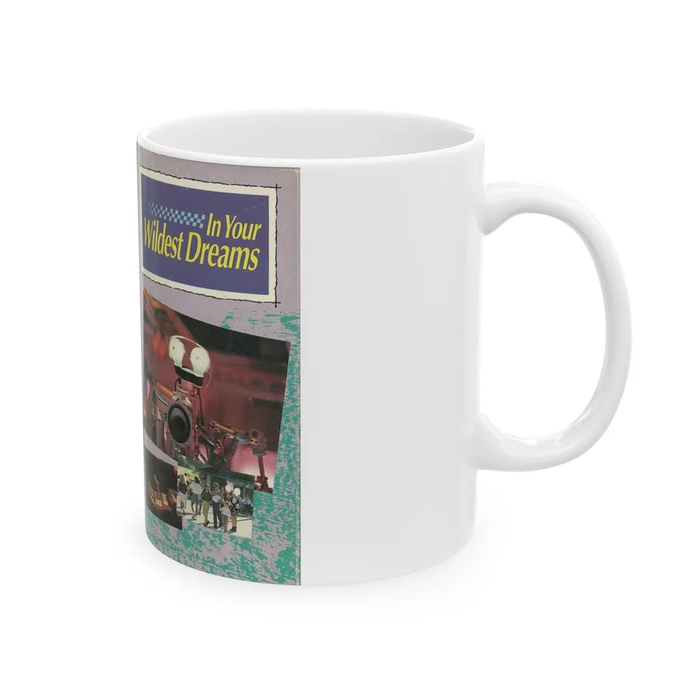 IN YOUR WILDEST DREAMS (VHS COVER) - White Coffee Mug-Go Mug Yourself