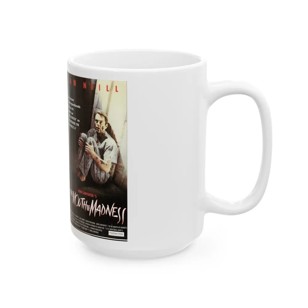 IN0THE MOUTH OF MADNESS (VHS COVER) - White Coffee Mug-Go Mug Yourself