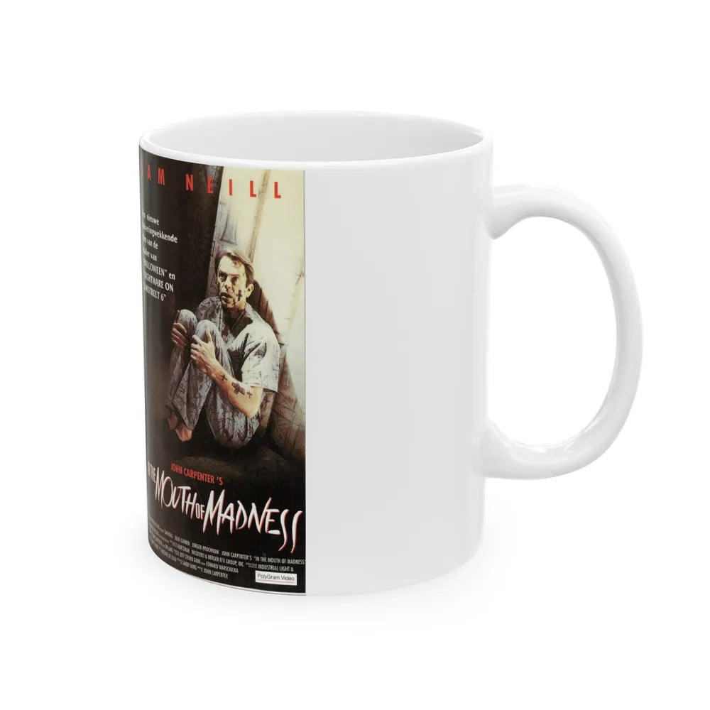 IN0THE MOUTH OF MADNESS (VHS COVER) - White Coffee Mug-Go Mug Yourself