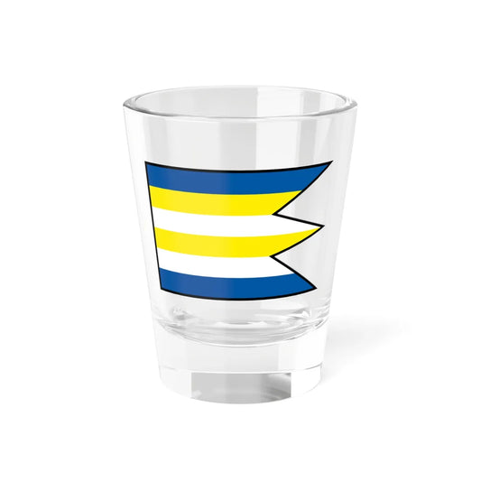 Inacovce Michalovce Flag (Slovakia) Shot Glass 1.5oz 1.5oz - Go Mug Yourself