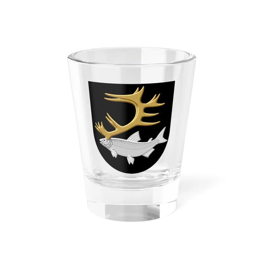 Inari.vaakuna (Finland) (Coat of Arms) Shot Glass 1.5oz 1.5oz - Go Mug Yourself