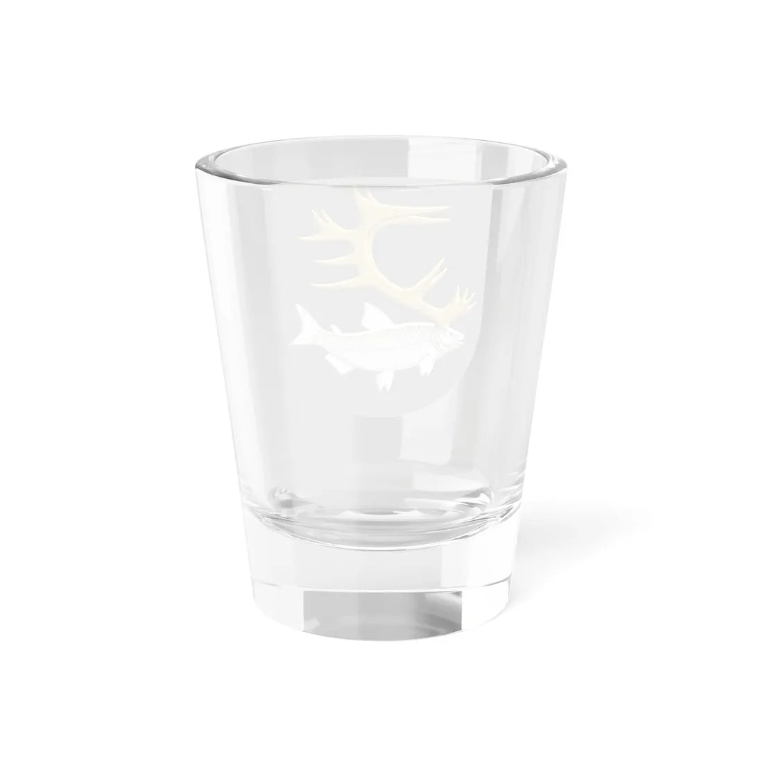 Inari.vaakuna (Finland) (Coat of Arms) Shot Glass 1.5oz - Go Mug Yourself